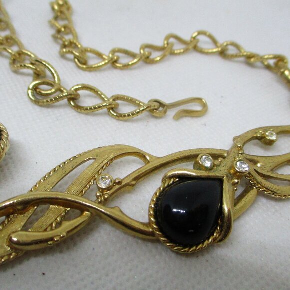 JOSE MARIA BARRERA Granada Necklace For Avon Branches Design Gold Tone Metal - Picture 8 of 15